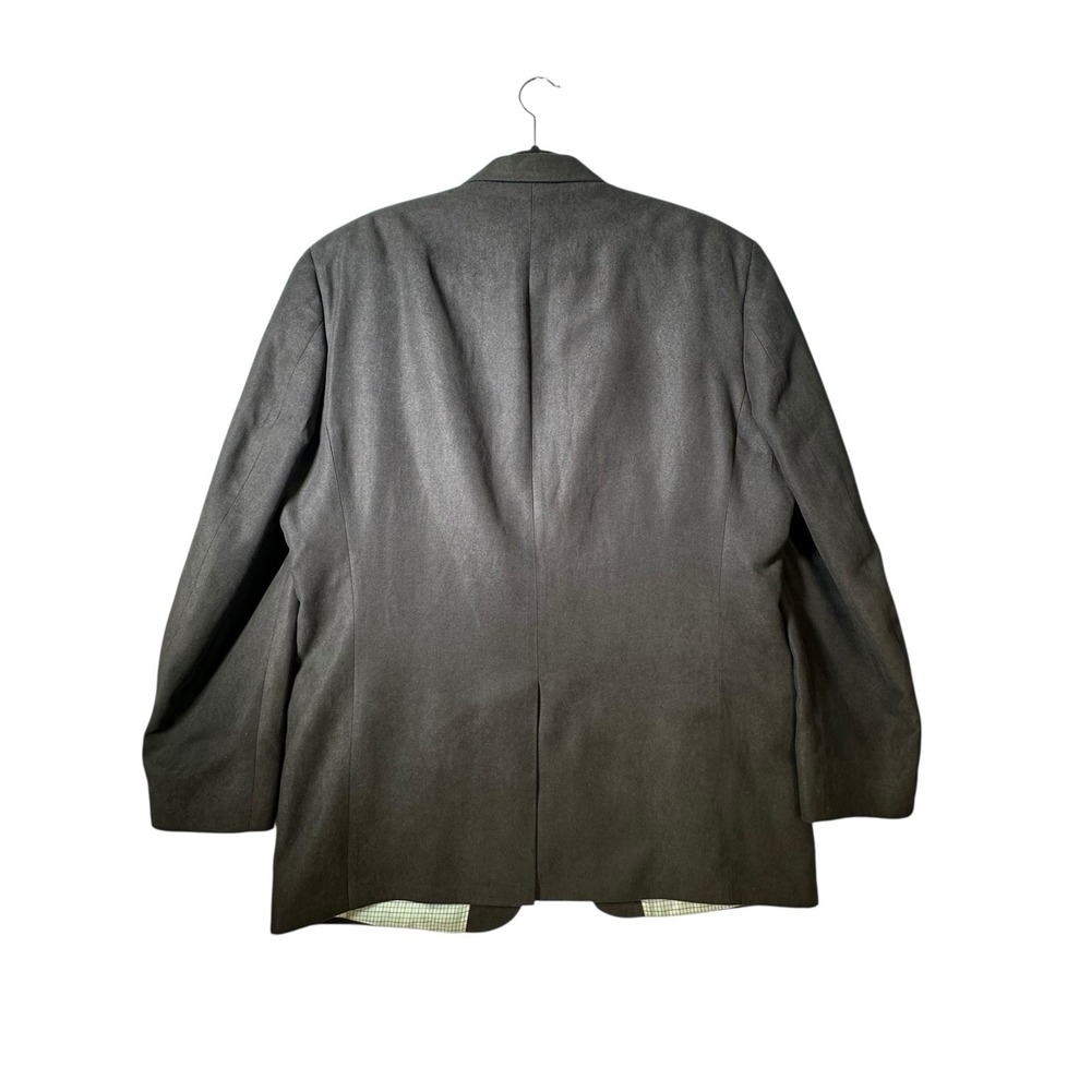 Lauren Ralph Lauren Brown Faux Suede Mens 44L Blazer Sportscoat 2 Button Jacket - Picture 2 of 9